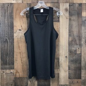 West Loop Black Athletic Work Out Tank Top Size XL
